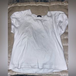 Cute white baby tee